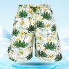 Novas Bermudas de Natação Masculinas Soltas Tamanho Grande Moda Lazer Entretenimento Férias na Praia Bermudas para Piscina Termal