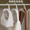 Gancho Multifuncional para Bolsos, Colgador de Bolsos Curvado, Colgador de Armario, Perchero para Bufandas, Corbatas, Cinturones, Almacenamiento de Sombreros