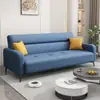 Sofá de tela para apartamentos pequeños y casas de alquiler, moderno y simple, adecuado para sala de estar y dormitorio, nuevo sofá cama plegable multifuncional de doble uso