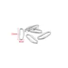 Acero Inoxidable Chapado en Oro de 18 Quilates Colgante Oval de Forma Especial Anillo O en Relieve Accesorios de Joyería para Collar DIY Venta al por Mayor Transfronteriza