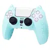 Estuche Protector de Silicona al por Mayor en Stock para Controlador Sony Ps5 con Orejas de Gato Antideslizantes Carcasa Protectora de Juego P5