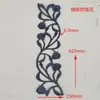 Acessórios de ferro forjado, flores de ferro fundido, peças florais soldáveis para portões e escadas, flores decorativas, aço zincado, peças florais de ferro maleável estilo europeu, flores de ferro forjado e mais.