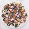 Creme Gel Natal Acessórios 100 PCs/Pack Resina Sacos de Bolo Celular Shell Handmade DIY Material Bag