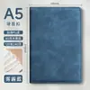 Cuaderno A5 Personalizable con Impresión de Logo, Engrosado con Cierre de Broche, Cuaderno de Oficina para Negocios, Superficie de Cuero Suave, Venta al por Mayor