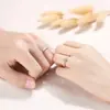 Anillo de Pareja para Hombres y Mujeres Diseño de Nicho Ins Anillo de Diamante Anillo de Propuesta de Boda Regalo Conmemorativo Cumpleaños