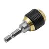 Vástago hexagonal cabeza grande emergente liberación rápida auto-bloqueo varilla taladro eléctrico destornillador alargado cabeza de cambio rápido varilla de extensión
