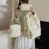 Mochila Estilo Coreano Nova para o Trabalho Menina Fofa Estrela Grande Capacidade Feminina Casual para Passeio Mochila Escolar para Aluno do Ensino Médio