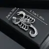 Broche de Escorpión Personalizado de Aleación con Pedrería Nuevo Estilo Europeo y Americano Retro Versátil para Traje de Hombre y Mujer Broche de Joyería para Solapa