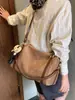 Bolso cruzado coreano de nicho para mujer, bolso tipo almohada de moda casual para el día a día, bolso de hombro de mano simple y versátil