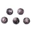 Joyería Jingdian, cuentas de meteorito de piedra de plata natural, agujero de planeta, joyería DIY, pequeño libro rojo, accesorios del mismo estilo, venta al por mayor