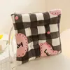 Cojín cuadrado para silla de cuatro estaciones para uso doméstico, cojín para taburete de estudiante de aula con base antideslizante, tapete para el suelo para niños
