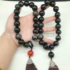 Ela Taicui Pulseira de Obsidiana Branca de Mão com Luz da Lua, Prata, Pedra Yao, Dezoito, Fornecimento ao Vivo