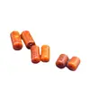 Jadegem jadeíta vermelha contas tubulares de corte reto furo reto contas barril contas soltas lote solto pulseira de contas artesanal diy acessórios de joalheria cilíndrico