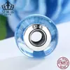Adornos de cadena de esmalte de bricolaje icónicos de Cenicienta con explosiones transfronterizas de Efu Le, adornos de cuentas de esmalte de plata esterlina S925