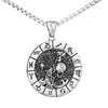 Joyería europea y americana collar de los doce signos del zodiaco banyan para mujer 2024 nueva moda cadena para clavícula de circón diseño de lujo ligero de alta gama