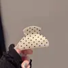 Pinza de pelo de flor de acetato simple y elegante para mujer, nuevo modelo 2026, pinza para el pelo de la parte trasera de la cabeza, pasador para media coleta, pinza de tiburón