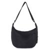 Bolso Cruzado Simple de Gran Capacidad Estilo Japonés para Mujer, Bolso de Hombro Ligero con Textura de Nailon, Bolso Tipo Dumpling Versátil y de Moda para Viajes Diarios para Mujer