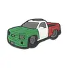 Diapositivas de Zapatos de Carreras de Coches de Dibujos Animados Transfronterizas, Accesorios Versátiles de Zapatos DIY, Decoraciones de Zapatos Desmontables, Artículos de Alta Venta