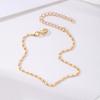Joyería transfronteriza europea y americana moda de verano nueva tobillera de playa simple cadena de aleación bohemia para mujer adornos para el pie