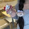 Linda Diadema Shirley Rose Estilo Universitario Estilo Jk Cuadros Rojos Flequillo de Muñeca Pinza de Pato Pinza para el Cabello Estilo Japonés Accesorios para el Cabello para Mujeres