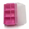 Producto popular transfronterizo: Molde de Hielo de Verano para Bebidas de Whiskey de Grado Alimenticio, Fácil de Desmoldar, Congelable y Reutilizable, Bandeja de Hielo de Silicona de 6 Cavidades