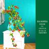 Begonia artificial para colgar en la pared, decoración de pared, fondo, ventana, hotel, orquídea colgante, planta verde, flor falsa colgante, planta de paisaje de ratán