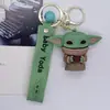 Creativo Transfronterizo Animación Dibujos Animados Star Wars Alien Yoda Muñeca Bebé Llavero Colgante Bolso Regalo