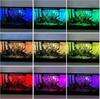 Lámpara para Acuario Led Impermeable de Alto Brillo Ahorradora de Energía Iluminación para Acuario Lámpara para Plantas Acuáticas RGB Colorida Control Remoto Lámpara de Iluminación