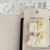 Set de Pinzas para el Cabello de Niña con Flores de Malla Fresca Nian Nian Pinza Lateral Pinza para el Flequillo