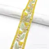 Bordado de Encaje con Hilo Dorado Bordado de Encaje Falda Miao Lentejuelas Estilo Étnico Encaje Bordado Accesorios 5cm de Ancho