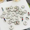 Contas Espaçadoras Coloridas Cravejadas de Diamantes, Contas Soltas, Rodas de Contas com Diamantes, Espaçadores para Pulseiras e Colares DIY, Acessórios para Joias Artesanais