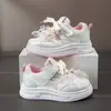 Nuevos Zapatos de Princesa para Niñas Primavera y Otoño 2026, Tenis de Moda para Niños, Zapatos Casuales de Dibujos Animados Estilo Coreano para Estudiantes, Zapatos Deportivos para Niñas