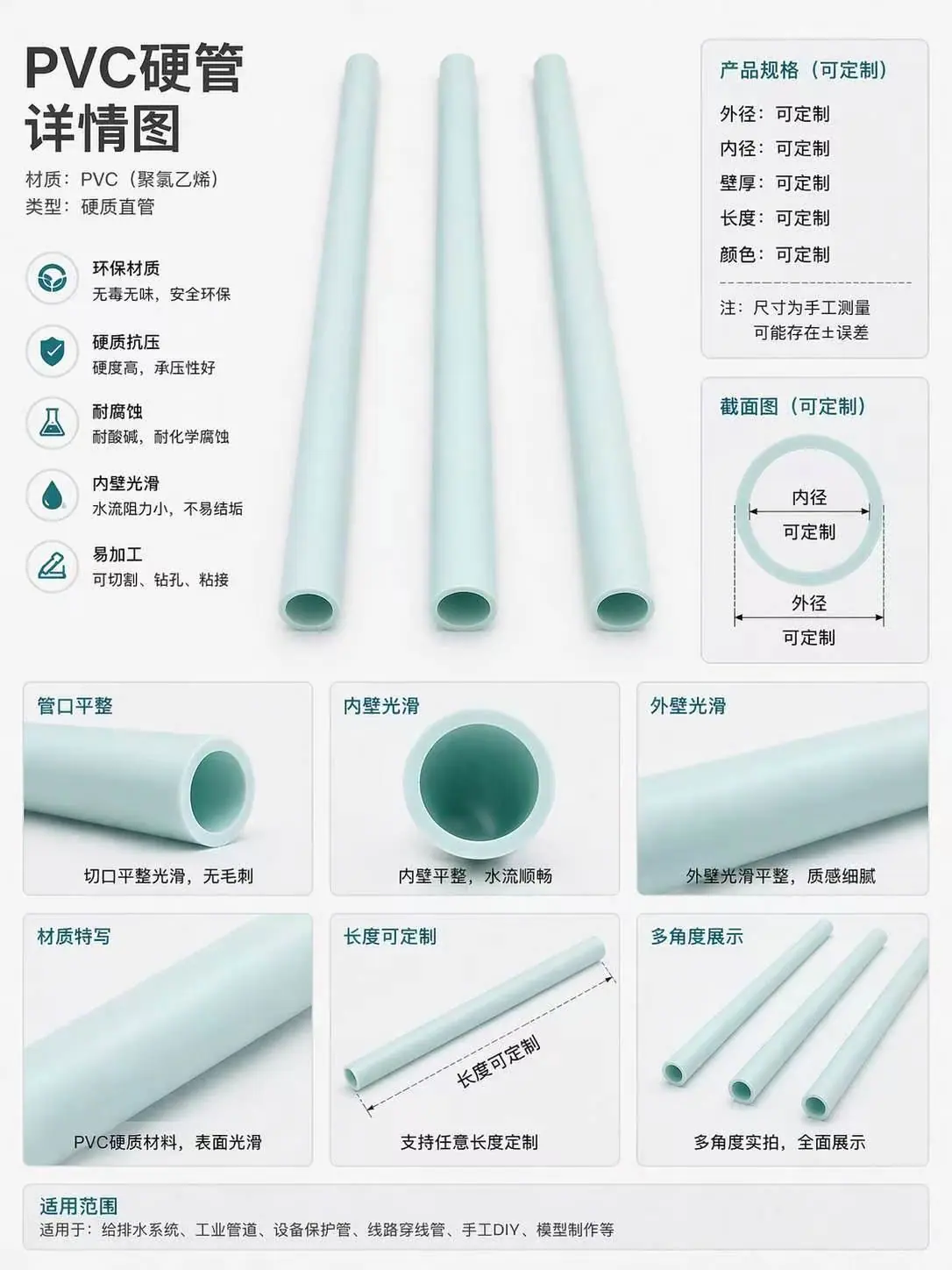 pvc硬管中文