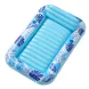 Cama Flotante Inflable con Forma de Hoja para Fiestas en la Piscina, Flotador Acuático, Cama Lounge Inflable, Flotador Inflable de Hoja de Tortuga al por Mayor