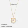 Collar Retro Francés Trenzado Estrella y Luna de Acero Inoxidable, Personalizado y Moderno Colgante de Metal Tejido para Mujer Cadena de Acero de Titanio