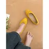 Zapatos Planos para Mujer Chuyuji 2026 Nueva Colección Primavera y Otoño con Lazo, Suela Suave y Punta Redonda
