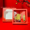 Pegatina para Teléfono Móvil de Oro Puro 999 Año de la Oveja, Lámina de Oro para Riqueza y Fortuna en el Año de la Oveja, Regalo Creativo para Evento de Celebración de Tienda