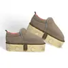 Sapatos de Moxabustão em Madeira Maciça, Pantufas de Algodão para Uso Doméstico, Dispositivo de Moxabustão para Pés, Equipamento de Fisioterapia, Botas de Compressão Quente, Sapatos Aquecidos Atacado