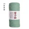Hilo de algodón hueco de 2 mm, hilo de algodón y lino de grosor medio, hilo para tejer a mano, ganchillo DIY, hilo para envolver, hilo redondo kosori de Corea del Sur