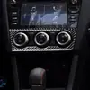 Adequado para Subaru Wrx 15-21 Painel de Botões do Ar Condicionado em Fibra de Carbono Capa Protetora Proteção Interior Modificação