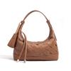 2026 Nova Moda Versátil de Luxo Couro Genuíno Trançado Bolsa Feminina Simples Bolsa de Mão Tendência Bolsa de Ombro Transversal