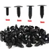 40 Piezas abolsadas hebilla de techo de coche cubierta mixta hebilla fija hebilla de diente plano negro cubierta universal