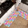 Tapete de cocina desechable, no lavable, resistente a la suciedad, absorbente de tierra de diatomeas, antideslizante, apto para puertas, resistente al aceite