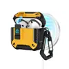 A Nova Capa Magnética com Ventosa e Suporte é Adequada para Capa Protetora AirPods Pro3 Geração e Capa para Fone de Ouvido Bluetooth Apple 4ª Geração Pro2
