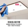 Luminária de teto ultrafina e sem costura de 7 cm para sala de estar, 6 unidades na cor nogueira, minimalista, protetora para os olhos, para hall de entrada principal, item padrão
