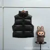 Chaleco Acolchado Negro Etiqueta Negra Putian Nuevo Canada Goose, Mismo Estilo que Canada, Chaleco Crofton Unisex 2257Mb