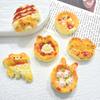 Comida de Juguete para Jugar Deliciosa Pizza diy Funda de Teléfono de Crema Accesorios de Resina Pasador Hecho a Mano Joyería para el Cabello Venta al por Mayor