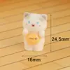 Paisaje en Miniatura Creativo Lindo Oso Cafetero Muñeco Caja Ciega DIY Accesorios de Decoración Adornos Pequeños para Coche Escritorio