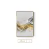 Amazon mural de pared decorativo pintura abstracta de rayas doradas y olas de lujo moderno para sala de estar y dormitorio