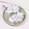 Flor de simulación 10 horquillas cabeza de flor de hortensia flor de simulación de boda flor de seda flor DIY ajuste de flor decoración pasarela camino guía de flores